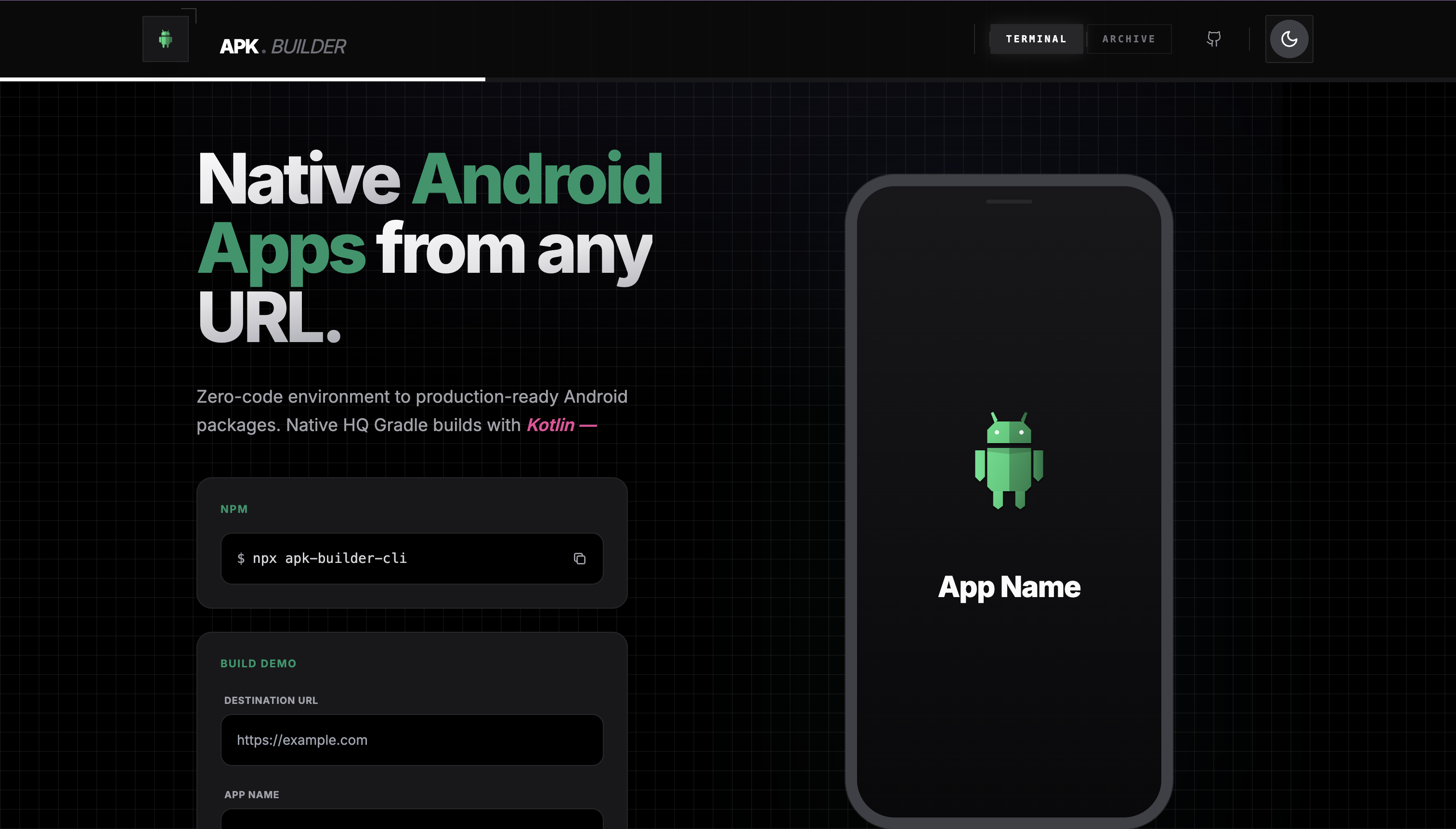 APK Builder Tool